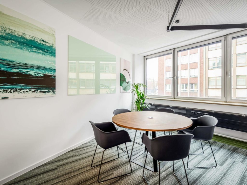 Meetingraum SleevesUp! Aachen Hauptbahnhof