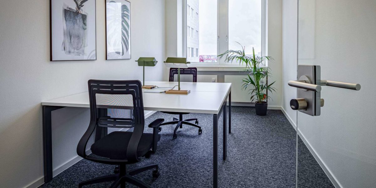 2 Desk Private Office SleevesUp! Offenbach Marktplatz